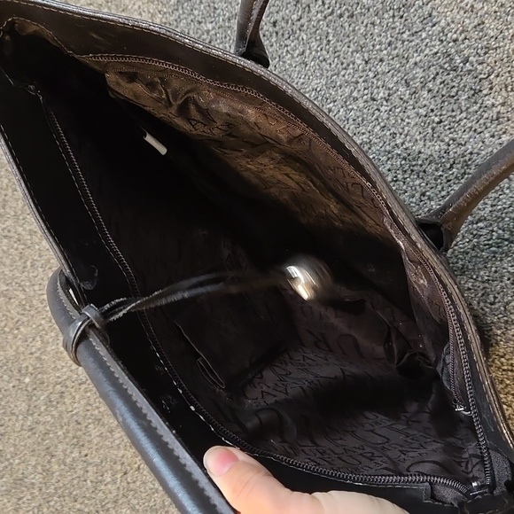 Furla Women Leather Tote Hobo Satchel bag - Picture 9 of 14